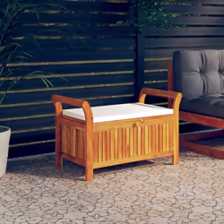 VidaXL 319714 banc de jardin Polyester, Tissu