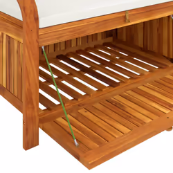 VidaXL 319714 banc de jardin Polyester, Tissu - Vue supplémentaire 7
