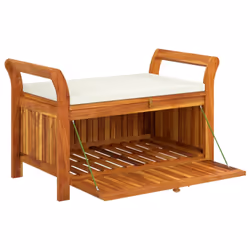 VidaXL 319715 banc de jardin Polyester, Tissu - Vue supplémentaire 4