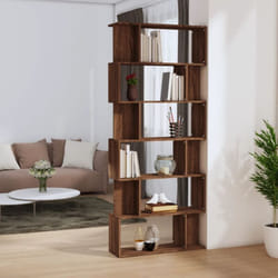 Bibliothèque/Cloison Chêne marron 80x24x192cm Bois d'ingénierie - Vidaxl