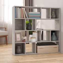 Cette bibliothèque sera un supplément pratique et décoratif à votre espace de vie. Matériau robuste : le bois d'ingénierie es ...
