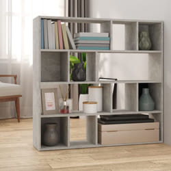 Vidaxl - Bibliothèque/Séparateur de pièce Gris béton 105x24x102 cm