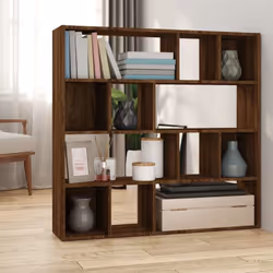 Cette bibliothèque sera un supplément pratique et décoratif à votre espace de vie. Matériau robuste : le bois d'ingénierie es ...