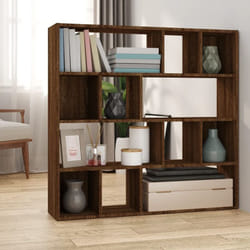 Vidaxl - Bibliothèque/Séparateur de pièce Chêne marron 105x24x102 cm