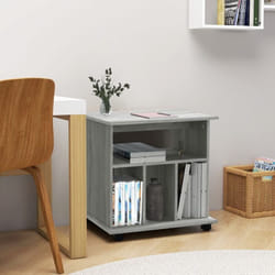 Vidaxl - Armoire roulante Sonoma gris 60x45x60 cm Bois d'ingénierie