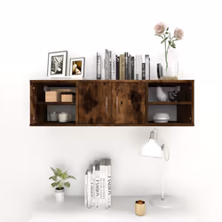 VidaXL 826363 étagères Bois Chêne, Marron