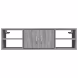 VidaXL 826364 étagères Bois Gris - Vue supplémentaire 5