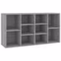 vidaXL Banc à chaussures Sonoma gris 103x30x54,5 cm Bois d'ingénierie
