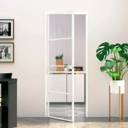 vidaXL Porte intérieure Blanc 76x201,5 cm