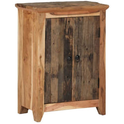Vidaxl - Buffet 55x33x75 cm bois massif d'acacia et bois de récupération