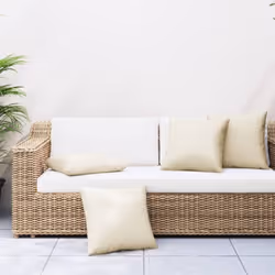 Donnez à votre espace de vie extérieur un nouveau look instantanément avec ces coussins de canapé confortables ! Tissu durabl ...
