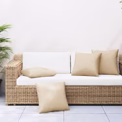 Donnez à votre espace de vie extérieur un nouveau look instantanément avec ces coussins de canapé confortables ! Tissu durabl ...