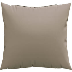 Coussins de canapé lot de 4 taupe 50x50 cm tissu Vidaxl