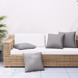 Donnez à votre espace de vie extérieur un nouveau look instantanément avec ces coussins de canapé confortables ! Tissu durabl ...