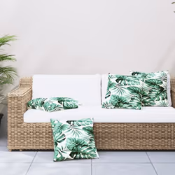 Donnez à votre espace de vie extérieur un nouveau look instantanément avec ces coussins de canapé confortables ! Tissu durabl ...