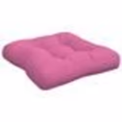 vidaXL Coussin de palette Rose 50x50x12 cm tissu