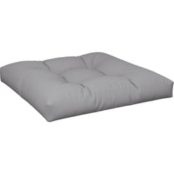 Coussin de palette gris 70x70x12 cm tissu Vidaxl