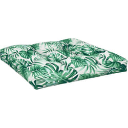 Coussin de canapé palette à motif de feuilles 70x70x12 cm vidaXL