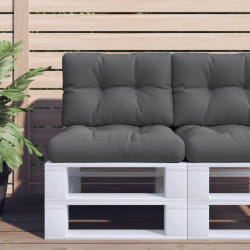 vidaXL Coussin de palette - Anthracite