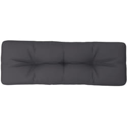 Vidaxl - Coussin de palette anthracite 120x40x12 cm tissu