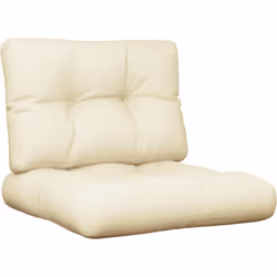 Donnez un nouveau look à votre espace de vie extérieur avec ces coussins palettes confortables en un instant ! Tissu durable ...