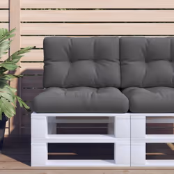 Donnez un nouveau look à votre espace de vie extérieur avec ces coussins palettes confortables en un instant ! Tissu durable  ...