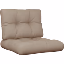 Donnez un nouveau look à votre espace de vie extérieur avec ces coussins palettes confortables en un instant ! Tissu durable  ...