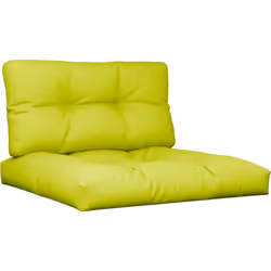 Donnez à votre espace de vie extérieur un nouveau look avec ces coussins de palette confortables en un instant ! Tissu durabl ...