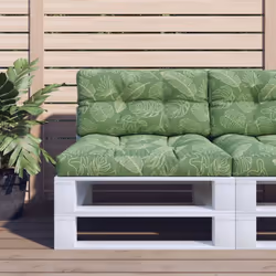 Donnez à votre espace de vie extérieur un nouveau look avec ces coussins de palette confortables en un instant ! Tissu durabl ...