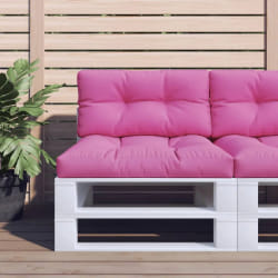 vidaXL Coussins de palette lot de 2 - Rose