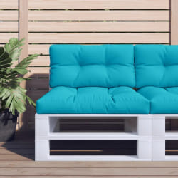 VIDAXL Coussins de palette - Turquoise