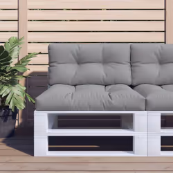 Donnez un nouveau look à votre espace de vie extérieur avec ces coussins palettes confortables en un instant ! Tissu durable  ...