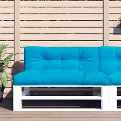 Donnez à votre espace de vie extérieur un nouveau look avec ces coussins de palette confortables en un instant ! Tissu durabl ...