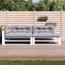 Donnez un nouveau look à votre espace de vie extérieur avec ces coussins palettes confortables en un instant ! Tissu durable  ...