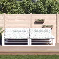 Donnez à votre espace de vie extérieur un nouveau look avec ces coussins de palette confortables en un instant ! Tissu durabl ...