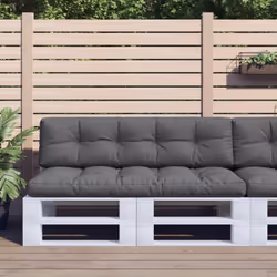 Donnez un nouveau look à votre espace de vie extérieur avec ces coussins palettes confortables en un instant ! Tissu durable  ...
