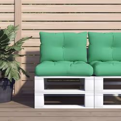 Donnez un nouveau look à votre espace de vie extérieur avec ces coussins palettes confortables en un instant ! Tissu durable  ...