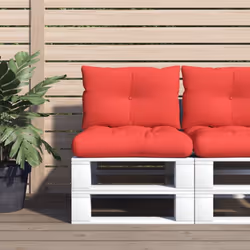 Donnez un nouveau look à votre espace de vie extérieur avec ces coussins palettes confortables en un instant ! Tissu durable  ...