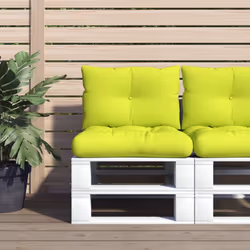 Donnez un nouveau look à votre espace de vie extérieur avec ces coussins palettes confortables en un instant ! Tissu durable  ...