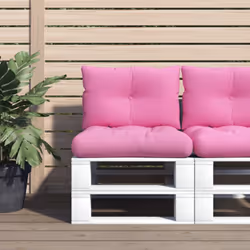 Donnez à votre espace de vie extérieur un nouveau look avec ces coussins de palette confortables en un instant ! Matériau dur ...