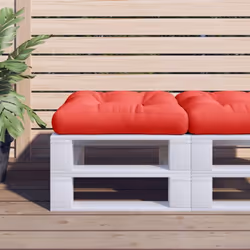 Donnez à votre espace de vie extérieur un nouveau look avec ce coussin de palette confortable en un instant ! Tissu durable : ...