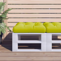 Donnez à votre espace de vie extérieur un nouveau look avec ce coussin de palette confortable en un instant ! Tissu durable : ...