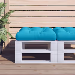 Donnez à votre espace de vie extérieur un nouveau look avec ce coussin de palette confortable en un instant ! Matériau durabl ...