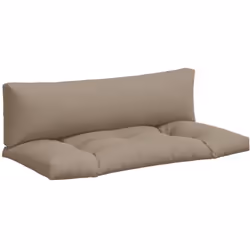 Donnez à votre espace de vie extérieur un nouveau look avec ce coussin de palette confortable en un instant ! Tissu durable : ...