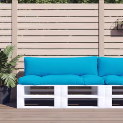Donnez à votre espace de vie extérieur un nouveau look avec ces coussins de palette confortables en un instant ! Matériau dur ...