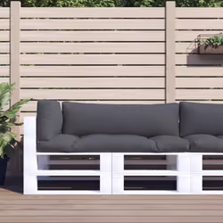 Donnez à votre espace de vie extérieur un nouveau look avec ce coussin de palette confortable en un instant ! Tissu durable : ...