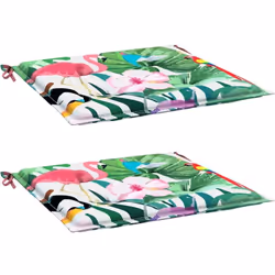 Donnez à votre espace de vie extérieur un nouveau look avec ces coussins de chaise confortables en un instant ! Matériau dura ...