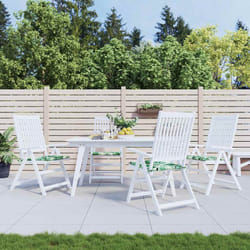 Coussins De Chaise 4 Pcs Motif De Feuille 50 X 50 X 4 Cm Vidaxl