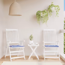 Donnez à votre espace de vie extérieur un nouveau look avec ces coussins de chaise confortables en un instant ! Matériau dura ...