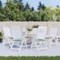 vidaXL Lot de 6 Coussins de Chaise de Jardin Galettes de Siège Antidérapantes Décoration Terrasse Patio Extérieur Motif 36109 ...